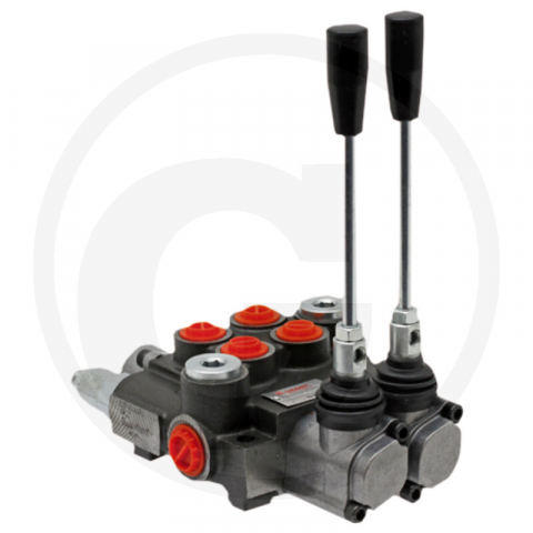 1.4.3. Distribuitoare - Distribuitor hidraulic 2 manete 02P40 A1A1 GKZ1 87000921