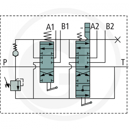 Distribuitor Joystick P40 02P40A1K16GV1   [2]