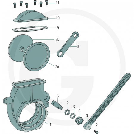 Diuza alama robinet vidanja 4" 4050030100010 TOZO0030100010   [1]