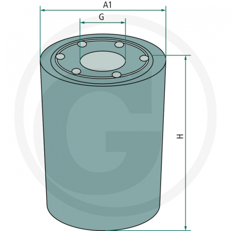 Filtru carburant Hyundai FF4200200 1180596 FF4200200 739FF42002   [1]