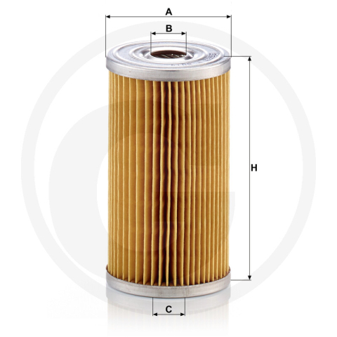 Filtru combustibil *70-21 L127 mm P 8014 Mann Filter [1]