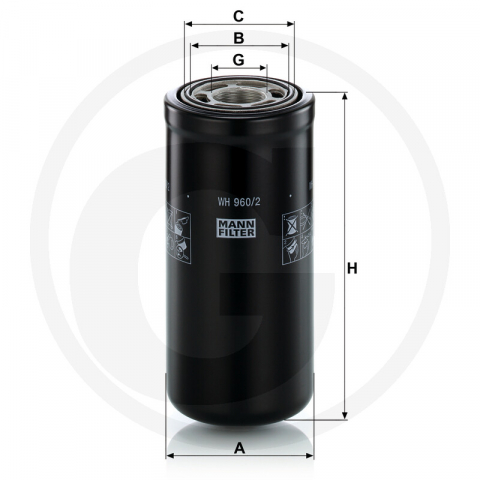 565WH960-2 Filtru hidraulic NH [1]