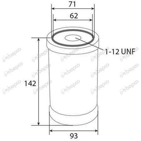 0001174418 Filtru ulei motor Deutz [1]
