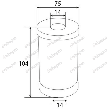 Filtru ulei motor Deutz Fahr [1]