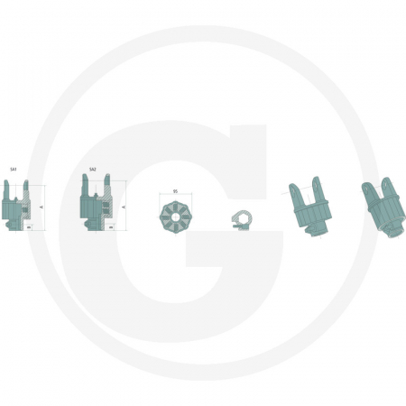 Furca cardan 1 3/8" 6 dinti F21 377377194 [1]