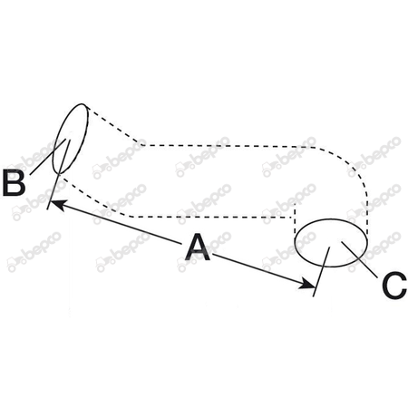 Furtun radiator inferior Renault *38x38 mm [1]