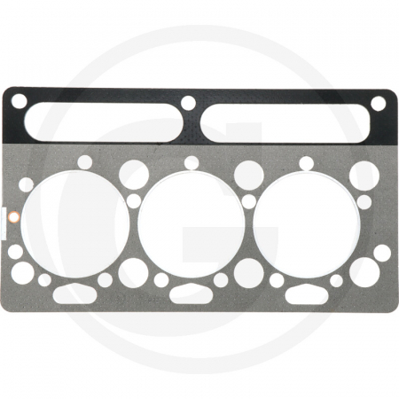 Tipuri de tractoare: 135, 148, 164, 230, 240, 250, 254, 254S, 233, 234, 235, 245, 253, 263, 255, 333, 340, 342, 350, 354, 550 Tip de motor: AD3.152 - Garnitura de chiulasa Massey Ferguson 38015387 3641399M1  