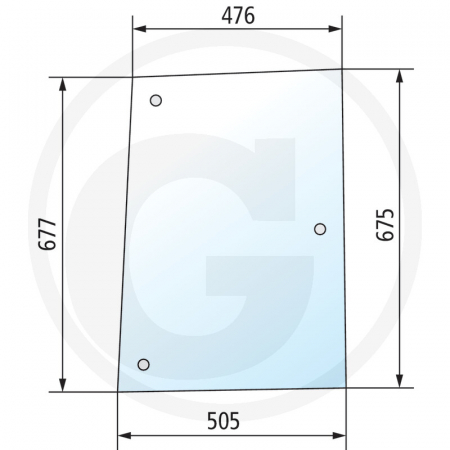 Tipuri de tractoare: 8060, 8070, 8080, 8090, 8100, 8110, 8120, 8130; Cabina: SK I cu 1 usa - Geam lateral 650885964 1-34-171-112 1-34-371-112  