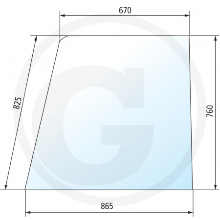 Tipuri de tractoare: TL 70, 80, 90, 100 - Geam usa 650886557 82002179  