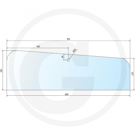 Tipuri: 743XL, 745XL, 844XL, 845 XL, 856XL, 956XL, 1056XL, 1255XL, 1455XL, 3230, 4210, 4220, 4230, 4240, 495XL, 585XL, 595XL, 685XL, 785 XL, 695XL, 795XL, 885XL, 895XL, 995XL; Cabina XL - Geam usa Case IH 650885597 3233053R2  