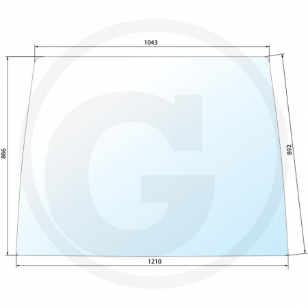 Tipuri: 743XL, 745XL, 844XL, 845 XL, 856XL, 956XL, 1056XL, 1255XL, 1455XL, 3230, 4210, 4220, 4230, 4240, 495XL, 585XL, 595XL, 685XL, 785 XL, 695XL, 795XL, 885XL, 895XL, 995XL; Cabina XL - Parbriz Case IH 650S33045R1 3233045R2