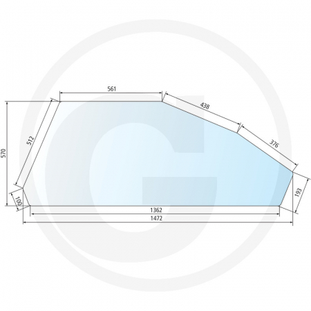 Tipuri de tractoare: 580, 680, 780, 880, 980, 1180, 1280, 1380, 1580, 70-90, 80-90, 90-90, 100-90, 115-90, 130-90, 140-90, 160-90, 180-90, 70-88, 80-88; Cabina: CS 2, 3, 4, 5, 6, 8, 9 - Geam usa Fiat stanga (tesit) 650885880 5124414  