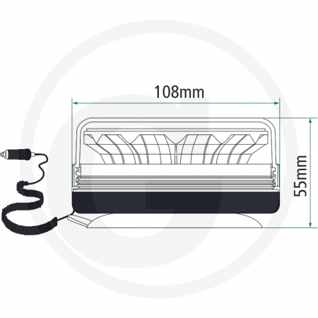 Girofar cu LED 7070010364 [1]