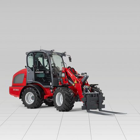 9.2. Încărcătoare frontale pe pneuri - incarcator pe pneuri / Weidemann - 2080