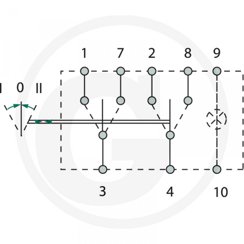 Intrerupator basculant in doua trepte [3]