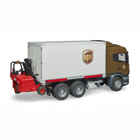 Camion curierat UPS Scania seria R cu stivuitor  [2]