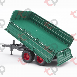 Jucarie - Remorca basculabila Welger cu deschidere pe 3 laturi 02010 Bruder 02010   [2]