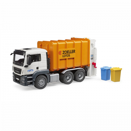 Camion MAN TGS cu macara și 3 containere deșeuri  [0]