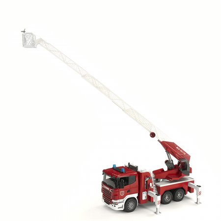 Masina de pompieri Scania seria R cu pompa de apa, scara rotativa, modul de sunet si lumini  [2]