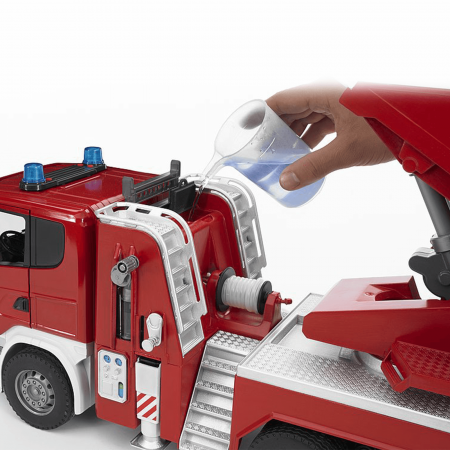 Jucarie - Masina de pompieri Scania seria R cu pompa de apa 03590 [3]