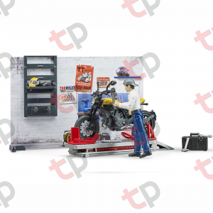 Jucarie - Set atelier de service cu motociclete Ducati 62102   [3]