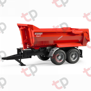 7.6. Tractoare & Utilaje Agricole - Jucarie - Remorca basculabila Krampe 02225 Bruder 02225  