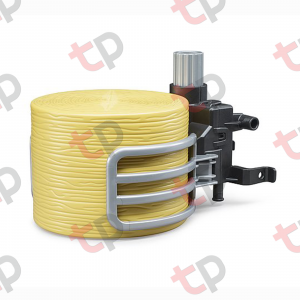 Jucarie - Cleste pentru incarcator frontal baloti cu 1 balot rotund 02332 Bruder 02332