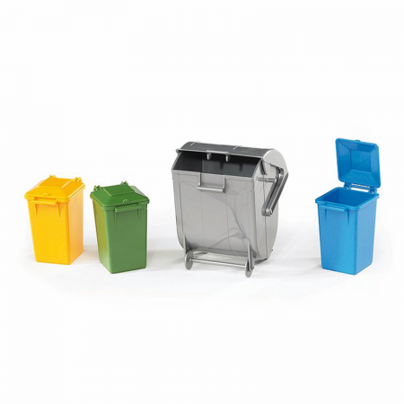7.1. Accesorii - Jucarie - Set Containere Gunoi 02607 Bruder 02607  
