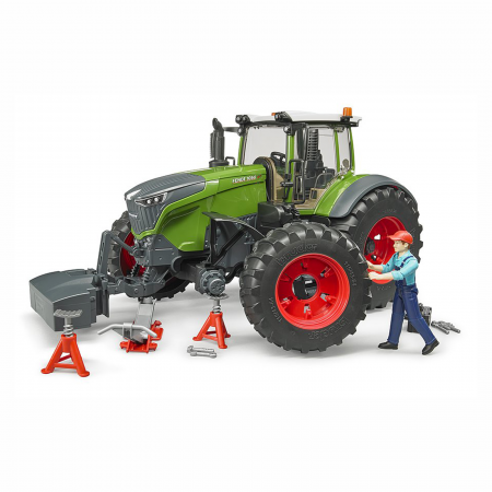 Jucarie - Tractor Fendt 1050 Vario cu Figurina mecanic si accesorii 04041 Bruder 04041   [1]
