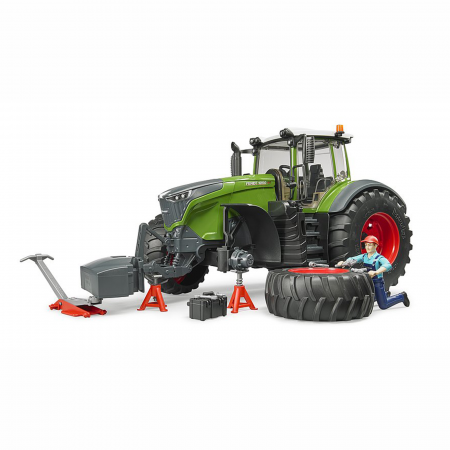 Jucarie - Tractor Fendt 1050 Vario cu Figurina mecanic si accesorii 04041 Bruder 04041   [2]