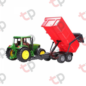 Jucarie - Tractor John Deere 6920 cu Remorca basculabila02057 Bruder 02057   [3]