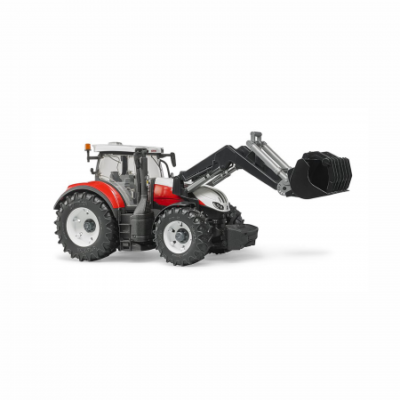 Jucarie - Tractor Steyr 6300 Terrus CVT cu Incarcator Frontal 03181 Bruder 03181   [1]