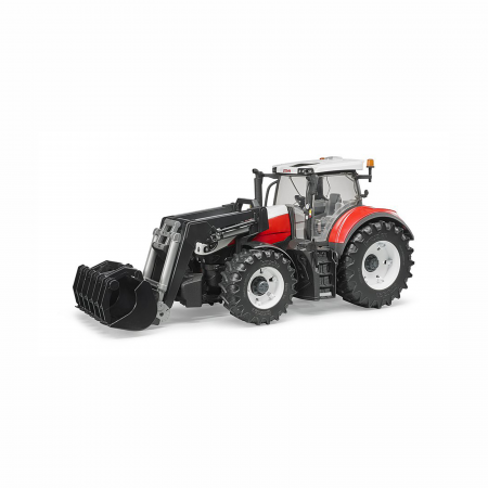 Jucarie - Tractor Steyr 6300 Terrus CVT cu Incarcator Frontal 03181 Bruder 03181   [2]