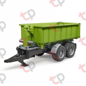 7.6. Tractoare & Utilaje Agricole - Jucarie - Remorca cu Container - 2020 02035 Bruder 02035  