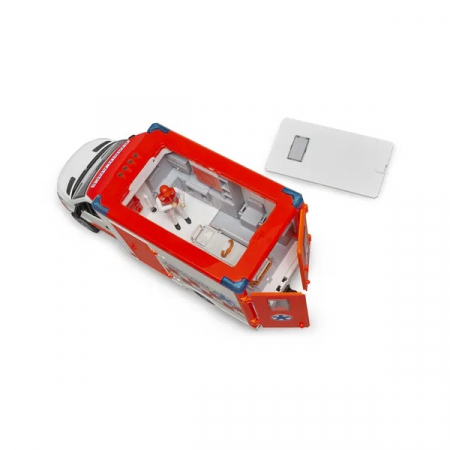 Jucarie - Ambulanta Mercedes Benz Sprinter cu sofer 02676 Bruder 02676 [3]