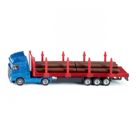 Jucarie - Camion MAN cu remorca de transport lemne 1659 Siku 1:87 01659 [2]