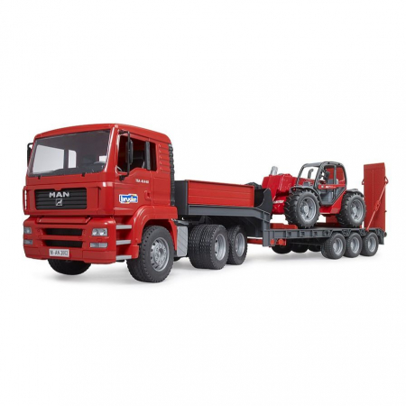 Jucarie - Camion MAN TGA cu incarcator telescopic Manitou MLT 633 02774   [1]