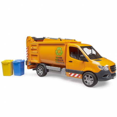 7.14. BRUDER - Masina de gunoi Mercedes-Benz Sprinter