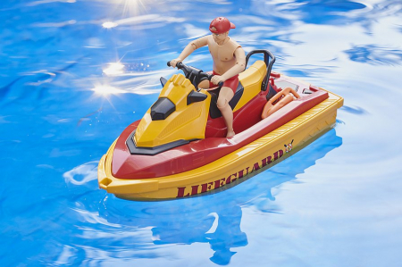 Jucarie - Statie salvamari cu ATV si jet ski Bworld 62780   [3]
