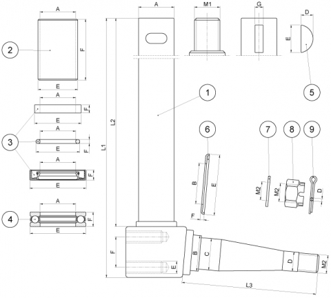 Kit fuzeta Ford  2000,3000 [1]