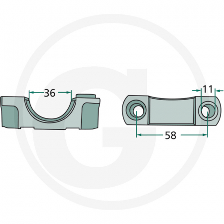 Lagar grebla Deutz-Fahr 64706229599 [1]
