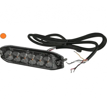 1.6.3.2. Girofaruri & Lămpi - Lampa de avertizare intermitenta 6 leduri LA20076  