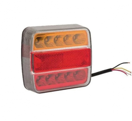 Massey Ferguson - Lampa spate LED patrata 12/24 V la45043