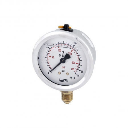 2.2.1.5. Accesorii vidanja - Manometru cu glicerina Ø100 mm B711W100016D  