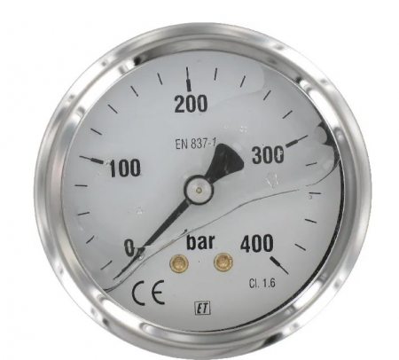 2.2.1.5. Accesorii vidanja - Manometru cu glicerina Ø63 0-400bar ¼" MA63400B04SSGF