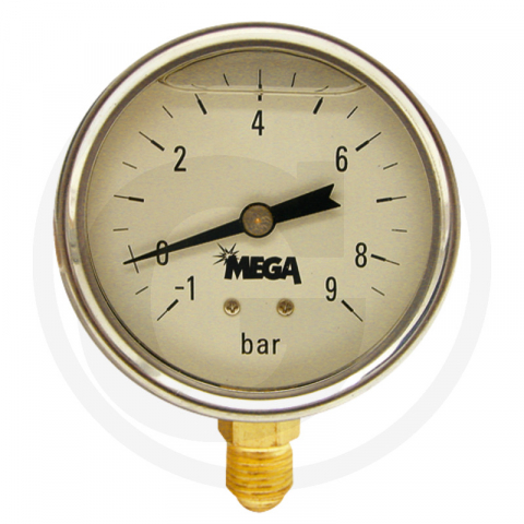 2.3.1.1. Manometre - Manometru cu vacuum - 1 + 3 racord 1/4" de jos - otel 4050859921