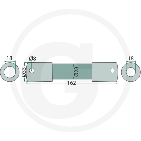 Manson flexibil ax ridicare Pottinger  0+ 522.031, 00+ 522.031, 00522031 Pottinger [1]