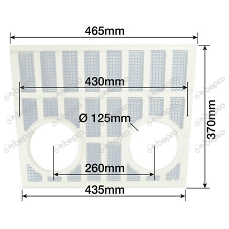 Masca fata jos - Ford 24/841-15 81824198 C7NN8150L C9NN8151C D1NN8151B VPM1165 [1]