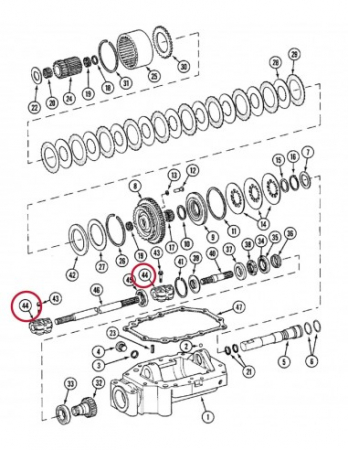 Mufa cuplare cardan IHC 21 Z 2002305201 90031C2 MC90031C2 [1]