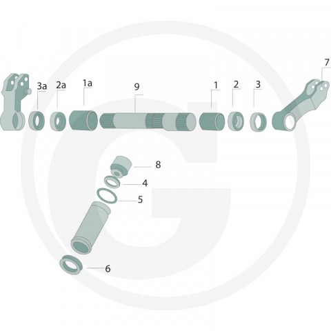 71817039 O-ring ax ridicare hidraulica Fiat [1]